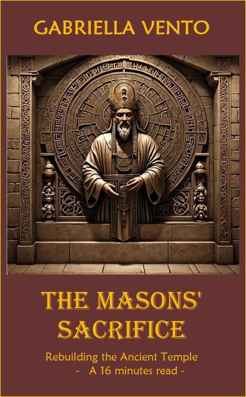 Horror book cover The Masons Sacrifice